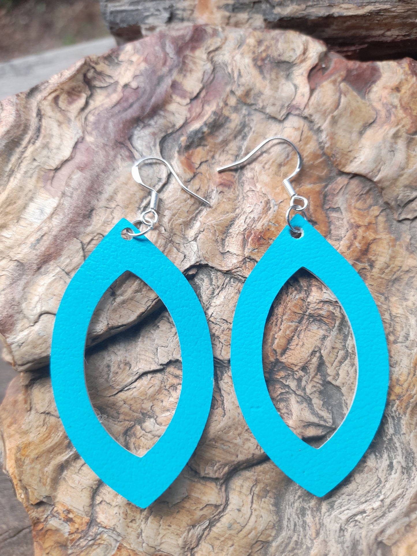 Teal Teardrop Earrings