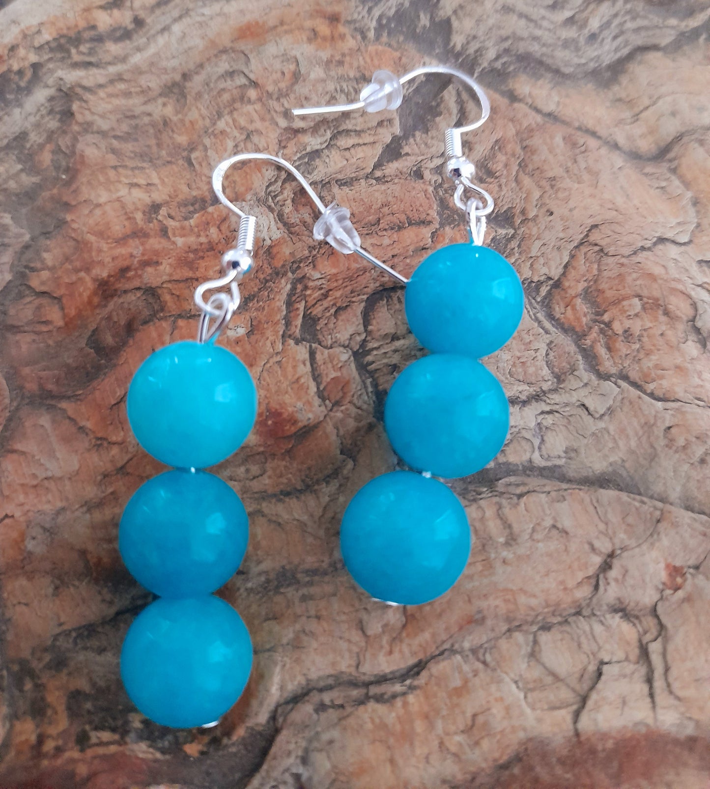 Amzonite Gemstone Earrings
